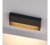 Applique da esterni LED Molto Luce Cado, larghezza 25 cm, nera Molto Luce