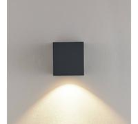 Applique da esterni LED Molto Luce Wado, antracite, alluminio Molto Luce