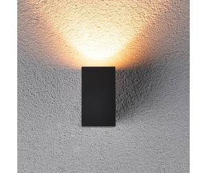 Applique da esterni LED Paulmann Flame, nera, altezza 8 cm, IP44 Paulmann