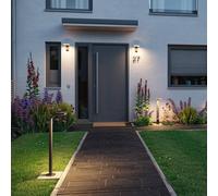 Applique da esterni LED Paulmann Zenera, 3.000 K, antracite IP44 Paulmann