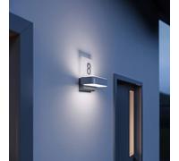Applique da esterni LED STEINEL L 820 SC, con sensore, argento Steinel