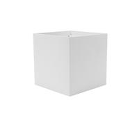 Applique da esterno 12W AC85-265V 100x100mm IP44 bianco fumo NOVA LINE KD101B