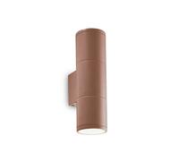 Applique da esterno a 2 luci moderno marrone DL0080