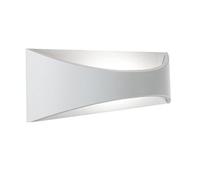 Applique Da Esterno Moderna Moon Alluminio E Termoplastica Bianco Led 12W 4000K