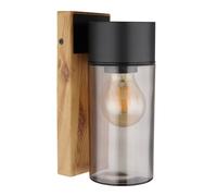Applique da esterno a LED Applique da esterno IP44 nero acciaio inox H 22,5 cm