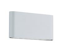 Applique da Esterno a LED in Alluminio Bianco Opaco