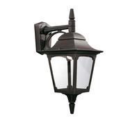 Elstead Lighting Lampada Da Esterno Applique Laterale Antik IP44 Alluminio Vetro [EEK: Non valutato]