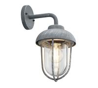 Applique da Esterno Attacco E27 in Alluminio Bianco Anticato