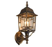 Applique da Esterno Attacco E27 in Alluminio Ruggine