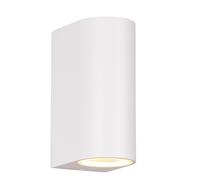 Applique da Esterno Attacco GU10 in Alluminio Pressofuso Bianco Opaco