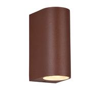 Applique da Esterno Attacco GU10 in Alluminio Pressofuso Ruggine