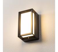 Applique da esterno Bega 22733 E27, grafite, fusione di alluminio, vetro BEGA