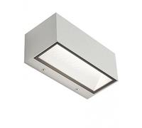 APPLIQUE DA ESTERNO BOX 12W LED 3000K GRIGIA - SOVIL 98582/02