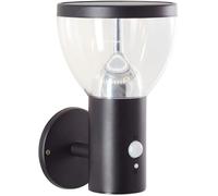 Applique da esterno - BRILLIANT - TULIP - LED e solare - Rilevatore di movimento - Acciaio inossidabile e plastica - 4 W - Nero