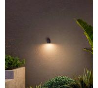 Applique da esterno Calex GU10, faretto, altezza 8 cm, nero Calex