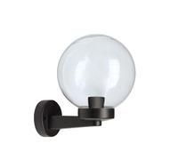 Applique da esterno con sfera trasparente Impermeabile (IP65) Attacco lampadina