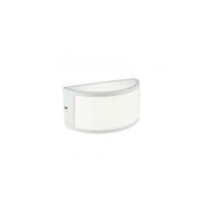 Applique Da Esterno Contemporanea Bia Alluminio Bianco 1 Luce E27
