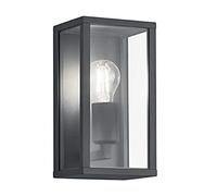Applique da esterno contemporanea Garonne Trio grigio antracite