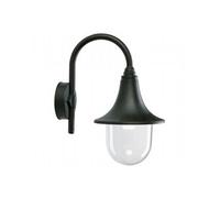 Applique Da Esterno Contemporanea Zoe Termoplastica E Nero 1 Luce E27