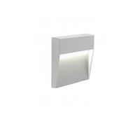 Sovil Illuminazione Applique segna-passo Geo Square semi-incasso da esterno 3W LED 4000K Bianco