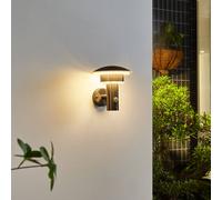 Applique da esterno LED Lindby Lillie, con sensore, altezza 19 cm LINDBY