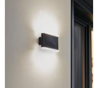 Lindby Smart LED applique da esterno Elvi, CCT, RGB, Tuya, IP54 LINDBY