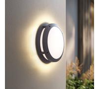 Applique da esterno LED Lindby Smart Liren CCT RGB Tuya Wi-Fi LINDBY