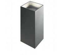 Applique a LED Sovil quadrata per esterno 12W 4000K Grigio 99148/16