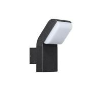 Applique da Esterno Moderna,Da da Parete a Led in Alluminio Nero da 9W, Impermeabile Ip54, Applique da Esterno, Luce da Parete Contemporanea per Portico, Patio, Giardino, Vialetto, Cortile, Residenzia