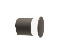 Applique Da Esterno Moderna Kep Alluminio E Termoplastica Caffè Led 9W 4000K
