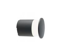 Applique Da Esterno Moderna Kep Alluminio E Termoplastica Grigio Led 9W 4000K