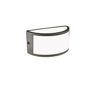 Applique Da Esterno Moderna Petit Alluminio E Termoplastica Caffè Led 10W 4000K