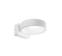 Applique Da Esterno Moderna Plaza Alluminio E Vetro Bianco Led 16W 4000K [EEK: A++]