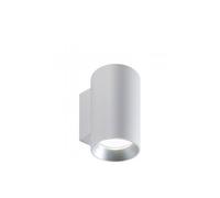 Applique Da Esterno Moderna Show Alluminio E Vetro Bianco Led 20W 3000K