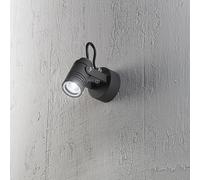 Perenz Faretto orientabile per esterni/interni in alluminio con diffusore in vet [EEK: A++]