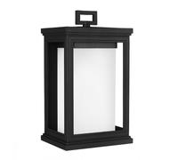 Applique Da Esterno Nera Bianca Quadrata Per Terrazza IP44 Rustica Elegante EAST
