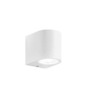 Applique da esterno ONE in alluminio bianco 8cm IP54
