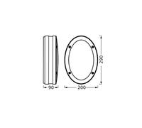 Applique da esterno OSRAM ENDURA CLASSIC ORBI, grigio scuro, IP65 Osram