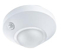 OSRAM NIGHTLUX Plafoniera, bianca, sensore di movimento, IP20, a batteria, 4000 K bianco freddo, ideale per corridoi, scale e interni