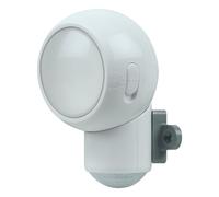 OSRAM Luce notturna a LED con sensore di movimento, a batteria, bianco caldo 3000K, protezione IP43, incluse batterie e supporto magnetico