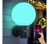 Applique Da Esterno Smart RGB LED Con Sensore Di Movimento Antracite