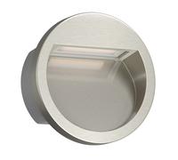 Applique da incasso a LED NOLA downlight per esterni IP54 alluminio lucido 105mm