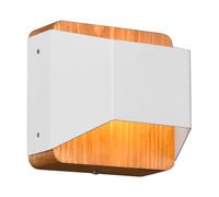 Applique da Interno a led in Metallo Bianco Opaco