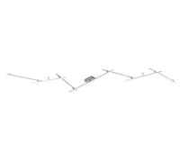 Applique da Interno a LED in Metallo Nickel Opaco