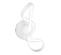 Applique da Interno a LED SMD in Metallo Bianco Opaco