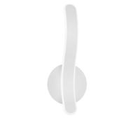 Applique da Interno a LED SMD in Metallo Bianco Opaco