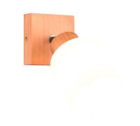 Applique da Interno Attacco E14 in Legno naturale Naturale