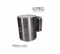APPLIQUE DA MURO A LED LUTEC ROTONDA MODERNA METALLO 2 PUNTI LUCE 3.7W ST5214-3