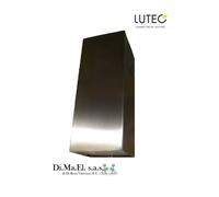 APPLIQUE DA MURO IN METALLO LUTEC LUCE A LED FINITURE INOX 11W IP44 LUCE CALDA