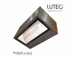 APPLIQUE DA MURO LUTEC GEMINI A LED 9W LUCE NATURALE PROTEZIONE IP54